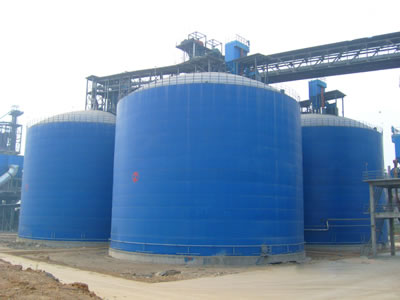 鲁山水泥钢板库改造