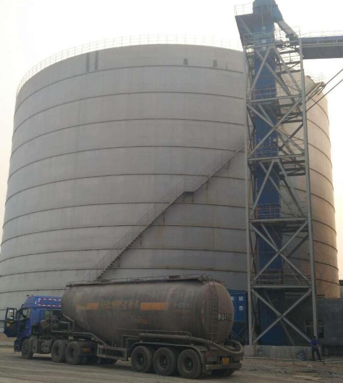 鲁山5万吨钢板库