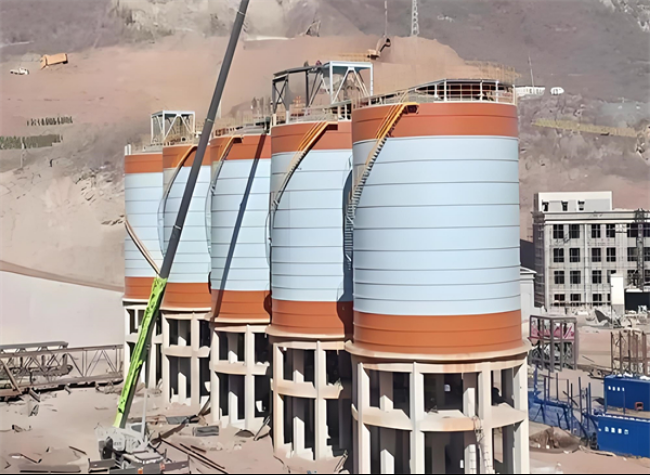 鲁山高架钢板仓