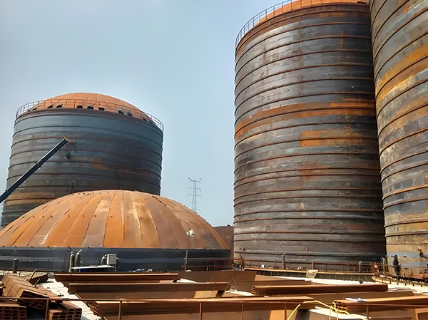 鲁山焦粉钢板仓